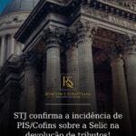 STJ confirma a incidência de PIS/Cofins sobre a Selic na devolução de tributos